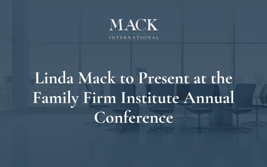 Mack International to Present at the Family Firm Institute Annual Conference