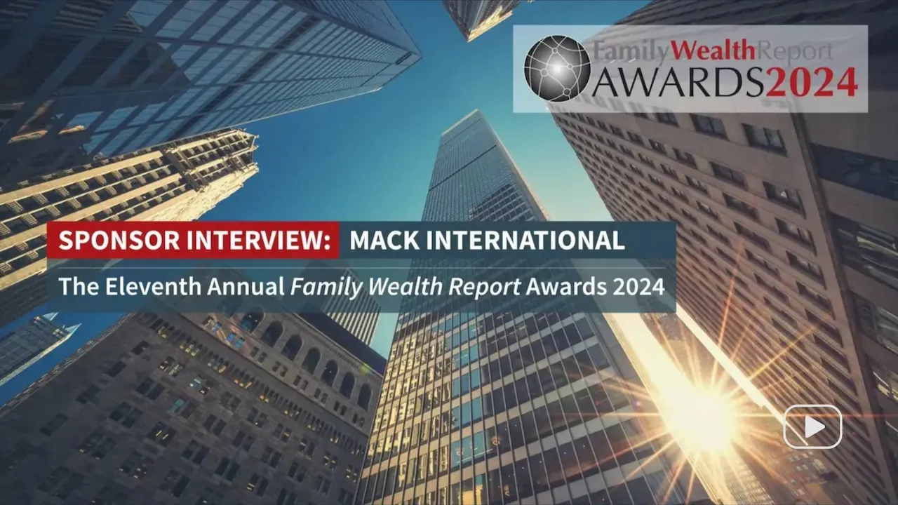 Mack International C-Suite Search Human Capital Family Wealth Report Awards 2024