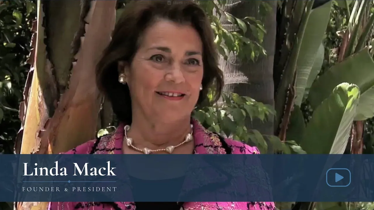 Mack International - Linda Mack Founder and President Executive Search Firm
