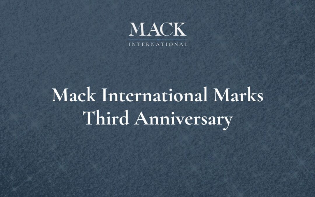 Mack International Marks Third Anniversary