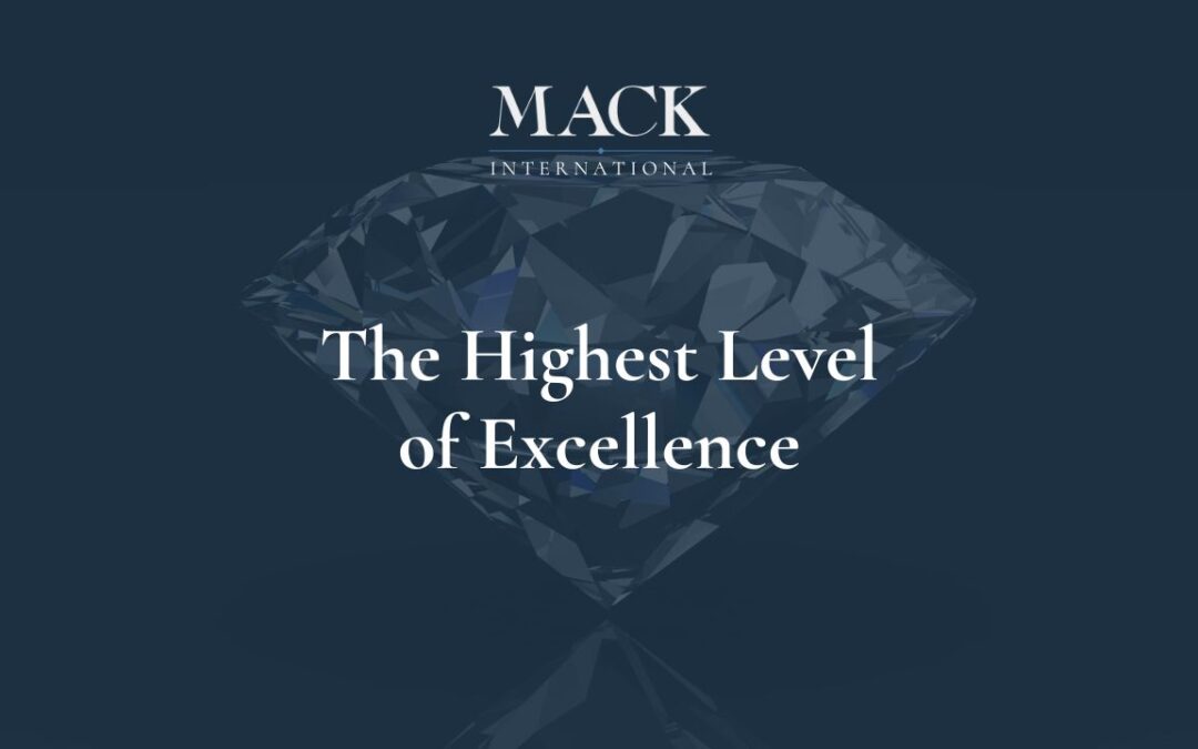 The Highest Level of Excellence